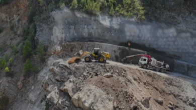 Adana Feke Saimbeyli Yolunda Tünel İnşaatı Hızla İlerliyor