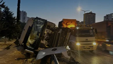 Adana TAG Otoyolunda Zincirleme Kaza 3 Kişi Yaralandı