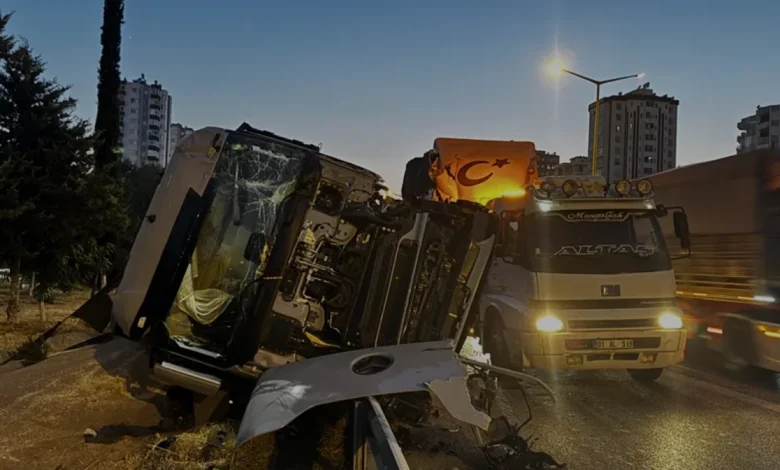 Adana TAG Otoyolunda Zincirleme Kaza 3 Kişi Yaralandı