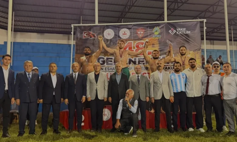 Afşin 48 Geleneksel Karakucak Güreş Festivali Şampiyonu Belli Oldu