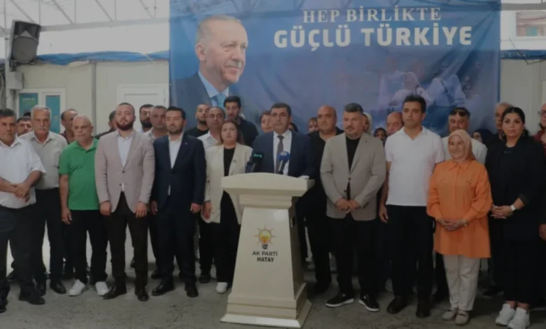 AK Parti kuruluşunun 25 yılını Mersin ve Hatay etkinlikleriyle kutladı