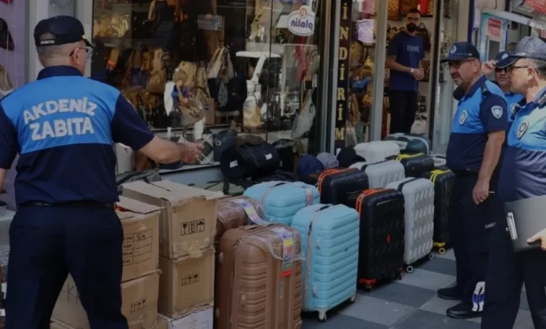 Akdeniz Belediyesi Kaldırım İşgallerine Karşı Denetim Başlattı