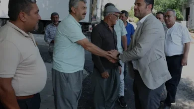 Akdeniz Kaymakamı Beşikci Civanyaylağı Mahallesi'nde İncelemelerde Bulundu