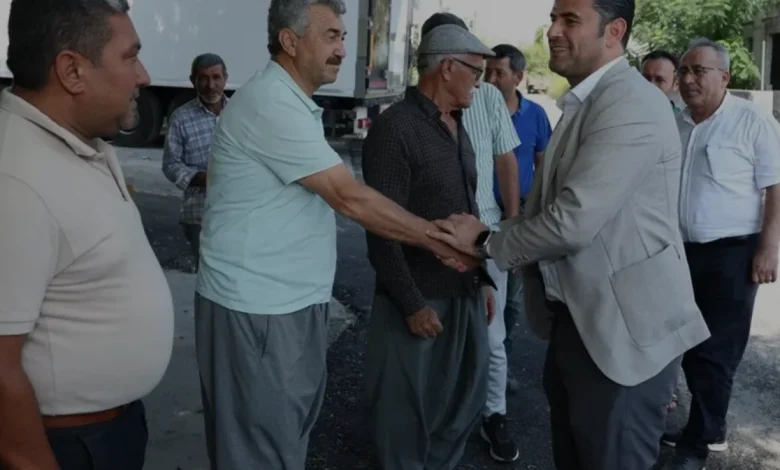 Akdeniz Kaymakamı Beşikci Civanyaylağı Mahallesi'nde İncelemelerde Bulundu