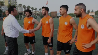 Akdeniz Kaymakamı Beşikci'den Belediyespor'a Yeni Sezon Ziyareti
