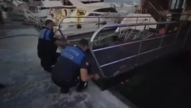 Alanyada Kavga Eden İki Tur Teknesine Mühür ve Men Cezası