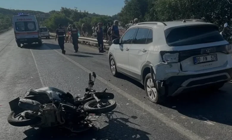 Alanya'da Motosiklet Kazası: İki Genç Ağır Yaralandı