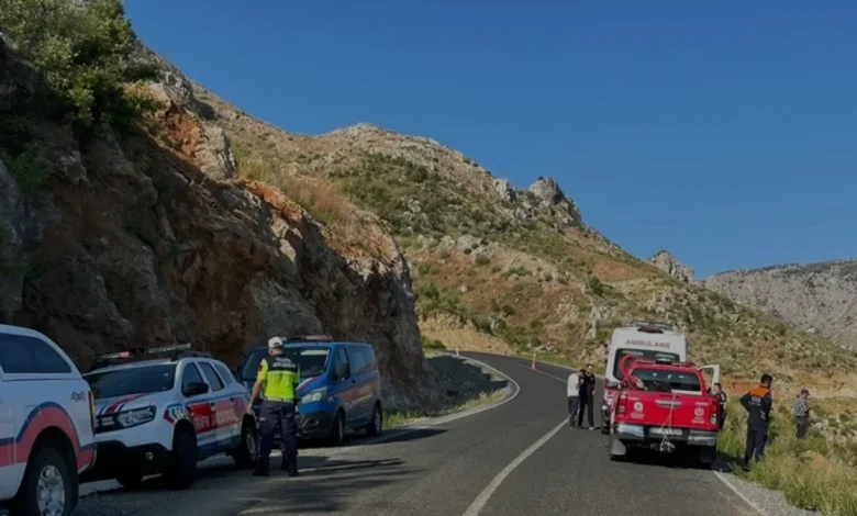 Alanya'da motosiklet uçuruma yuvarlandı bir kişi hayatını kaybetti