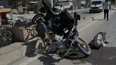 Antakya'da iki motosikletin çarpıştığı kazada bir kişi hayatını kaybetti