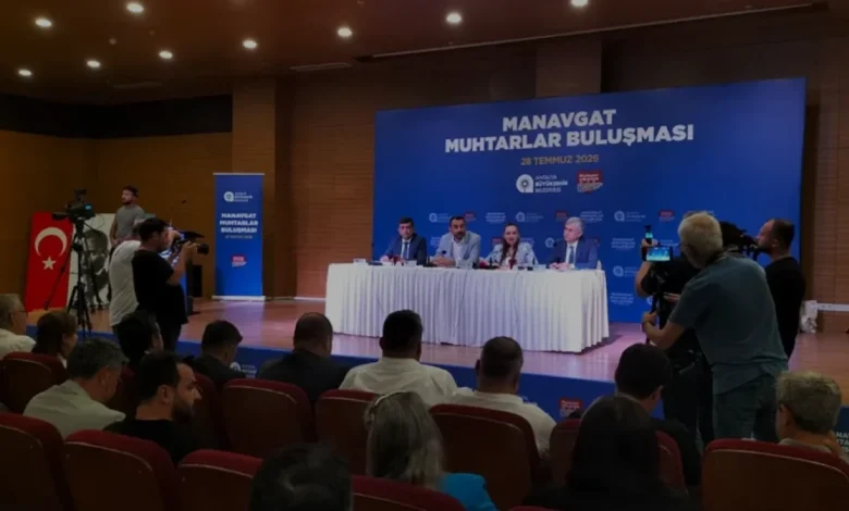 Antalya Büyükşehir Belediyesi Manavgat için 5 milyar liralık yatırım yaptı
