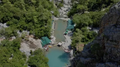 Antalya Göynük Kanyonu Yaz Sıcaklarında Serin Bir Kaçış Sunuyor