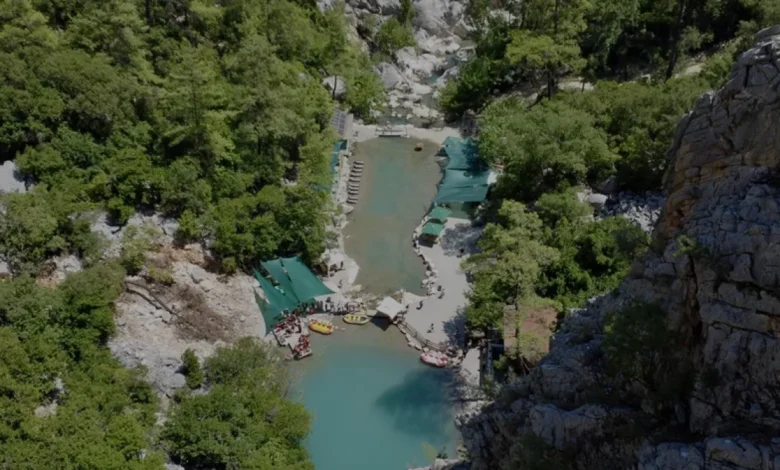 Antalya Göynük Kanyonu Yaz Sıcaklarında Serin Bir Kaçış Sunuyor
