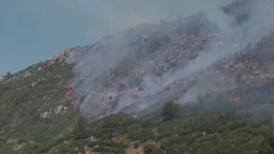 Antalya Kaş Orman Yangınında Müdahale Çalışmaları Sürüyor
