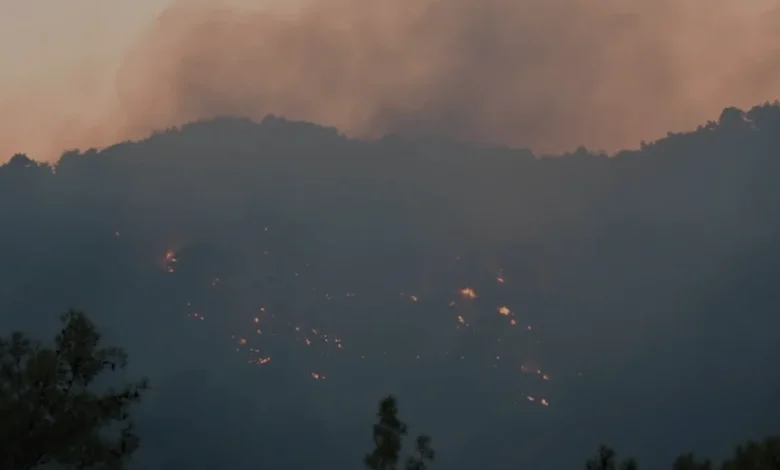 Antalya Kemer Orman Yangınına Karadan Müdahale Sürüyor