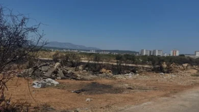 Antalya Kepezde Moloz Dökümü Yangına Yol Açtı Sürücüye Ceza