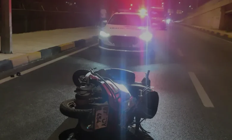 Antalya Konyaaltı'nda motosiklet kazası sonucu bir kişi yaşamını yitirdi