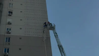 Antalya Muratpaşa'da İskele Çöktü İki İşçi Kurtarıldı