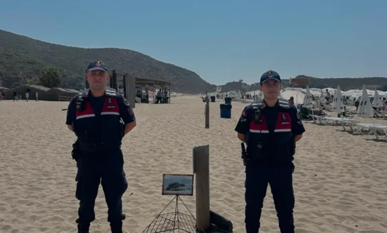 Antalya Patara Sahilinde Caretta Caretta Denetimi