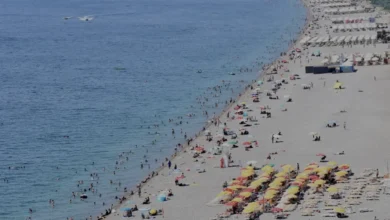 Antalya Sahillerinde Aşırı Sıcak ve Nem Etkili Oldu