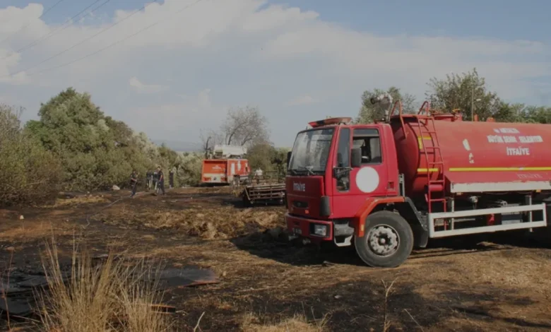 Antalya Serik ilçesinde dört farklı mahallede yangın paniği