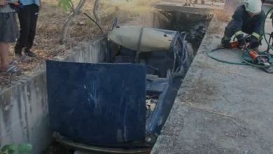 Antalya Serik'te Trafik Kazası Sürücü Ağır Yaralandı