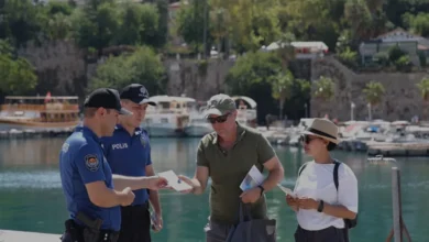 Antalya Turizm Polisleri Yabancı Dil Desteğiyle Sahada