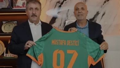 BBP Genel Başkanı Mustafa Destici Alanyaspor Kulübünü Ziyaret Etti
