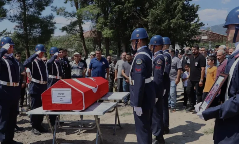 Burdur Bucak ilçesinde gazi Şaban Uysal son yolculuğuna uğurlandı