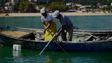 Eğirdir Gölünde Kerevit Av Sezonu Devam Ediyor