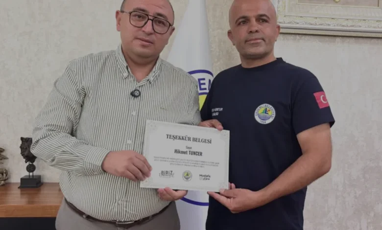Erdemli Belediyesinden Yangına Hızlı Müdahale