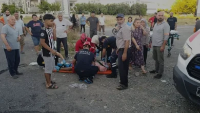 Hatay Dörtyol'da SUV ve motosiklet çarpıştı kaza kamerada