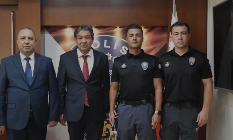 Hatay İl Emniyet Müdürlüğünde Başarılı Personele Ödül