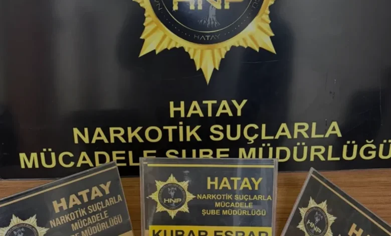Hatay Kırıkhan Merkezli Uyuşturucu Operasyonunda İki Tutuklama