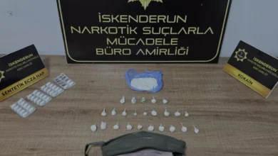 İskenderun Emniyetinden Uyuşturucu Operasyonu
