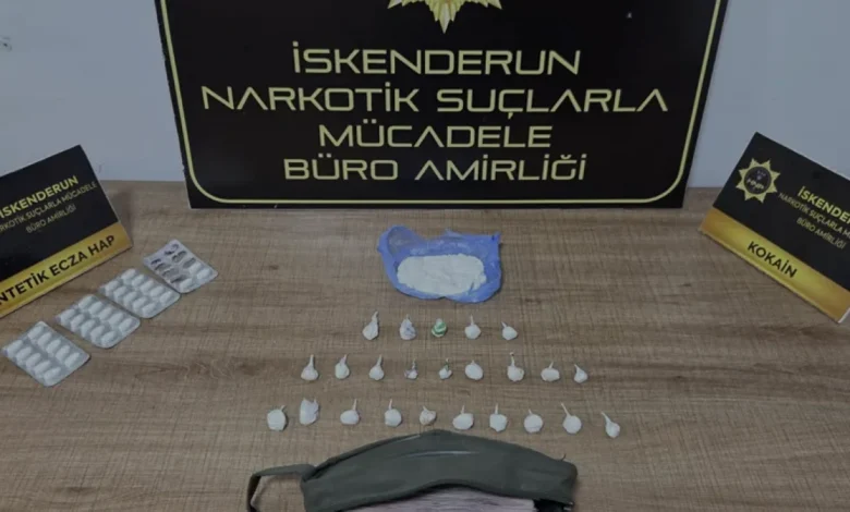 İskenderun Emniyetinden Uyuşturucu Operasyonu