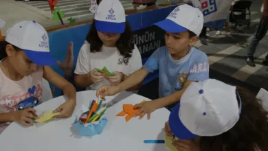 Kahramanmaraş Ağustos Fuarı Çocuklara Origami Sanatını Öğretiyor