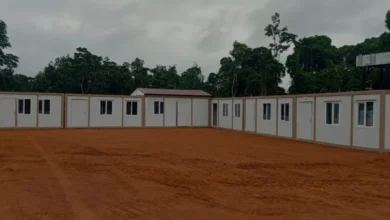 Karmod Gabon manganez maden sahasına modüler yapılar kurdu