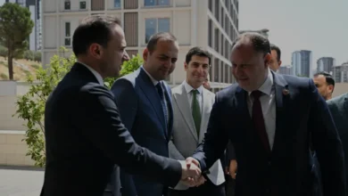 KKTC Meclis Başkanı Öztürkler Kahramanmaraşta Temaslarda Bulundu