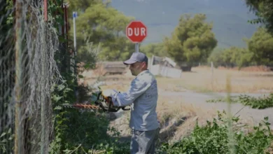 Konyaaltı Belediyesi yangın riskine karşı budama çalışması başlattı