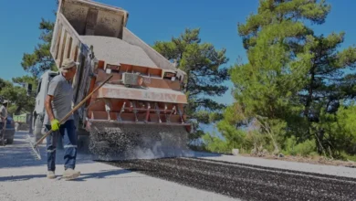 Kumluca Belediyesi Göllü Yaylası Yolunda Asfalt Çalışmasını Tamamladı