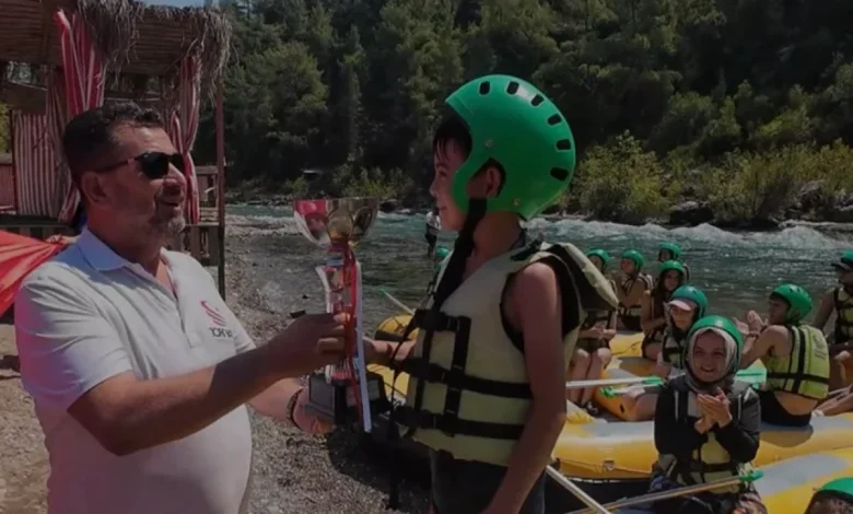Manavgat Köprülü Kanyonda 30 Ağustos Zafer Kupası Rafting Heyecanı