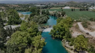 Manavgat Şelalesi Yaz Sıcaklarında Ziyaretçi Akınına Uğruyor