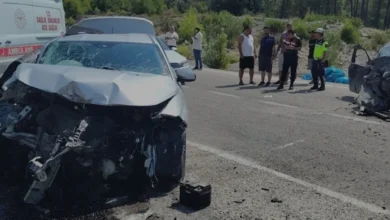 Manavgat'ta Trafik Kazası 1 Kişi Hayatını Kaybetti