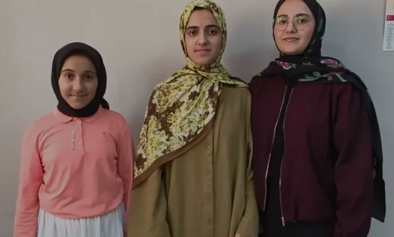 Mersin Bozyazıda Üç Kız Kardeşin Hafızlık Başarısı