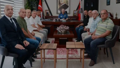 Mersin Emniyet Müdürü Fahri Aktaş Emekli Polisleri Ağırladı