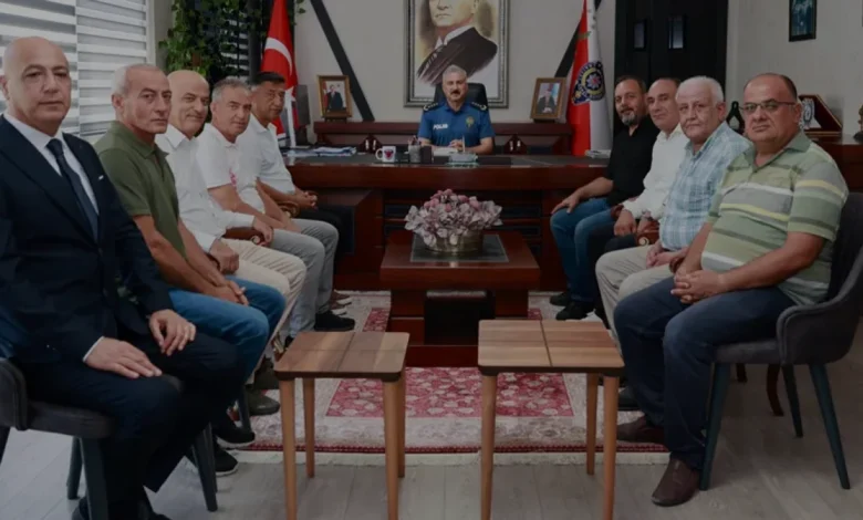 Mersin Emniyet Müdürü Fahri Aktaş Emekli Polisleri Ağırladı