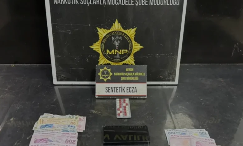 Mersin Emniyetinden Uyuşturucu Operasyonu 3 Tutuklama