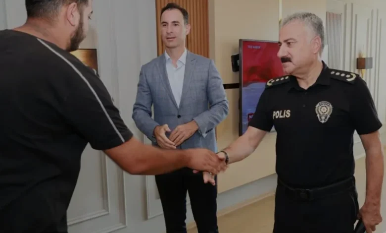 Mersin İl Emniyet Müdürü Fahri Aktaş Taraftar Temsilcileriyle Görüştü