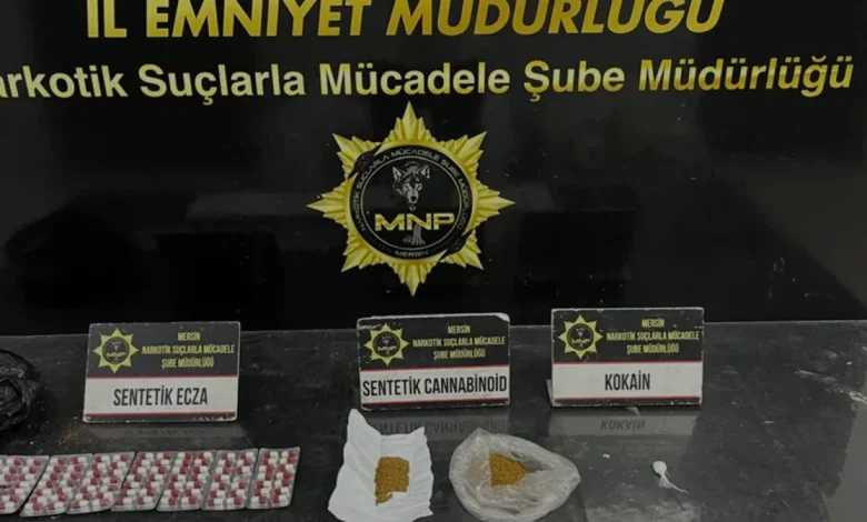 Mersin Merkezli Narkotik Operasyonunda 3 Şüpheli Tutuklandı