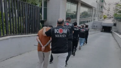 Mersin merkezli operasyonda 6 şüpheli tutuklandı